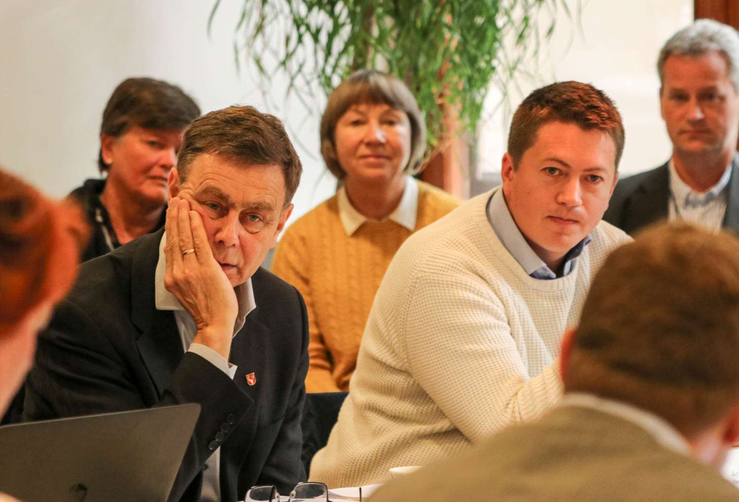 Andreas Muri og Bent Inge Bye og resten av fellesnemnda støtter Konnerud ILs søknad om NM på ski 2020.